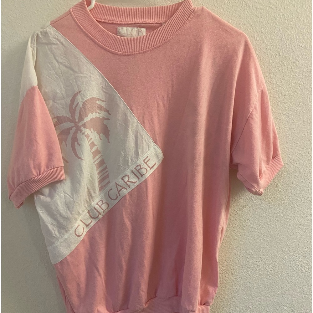 1980s Short Sleeve Sweater